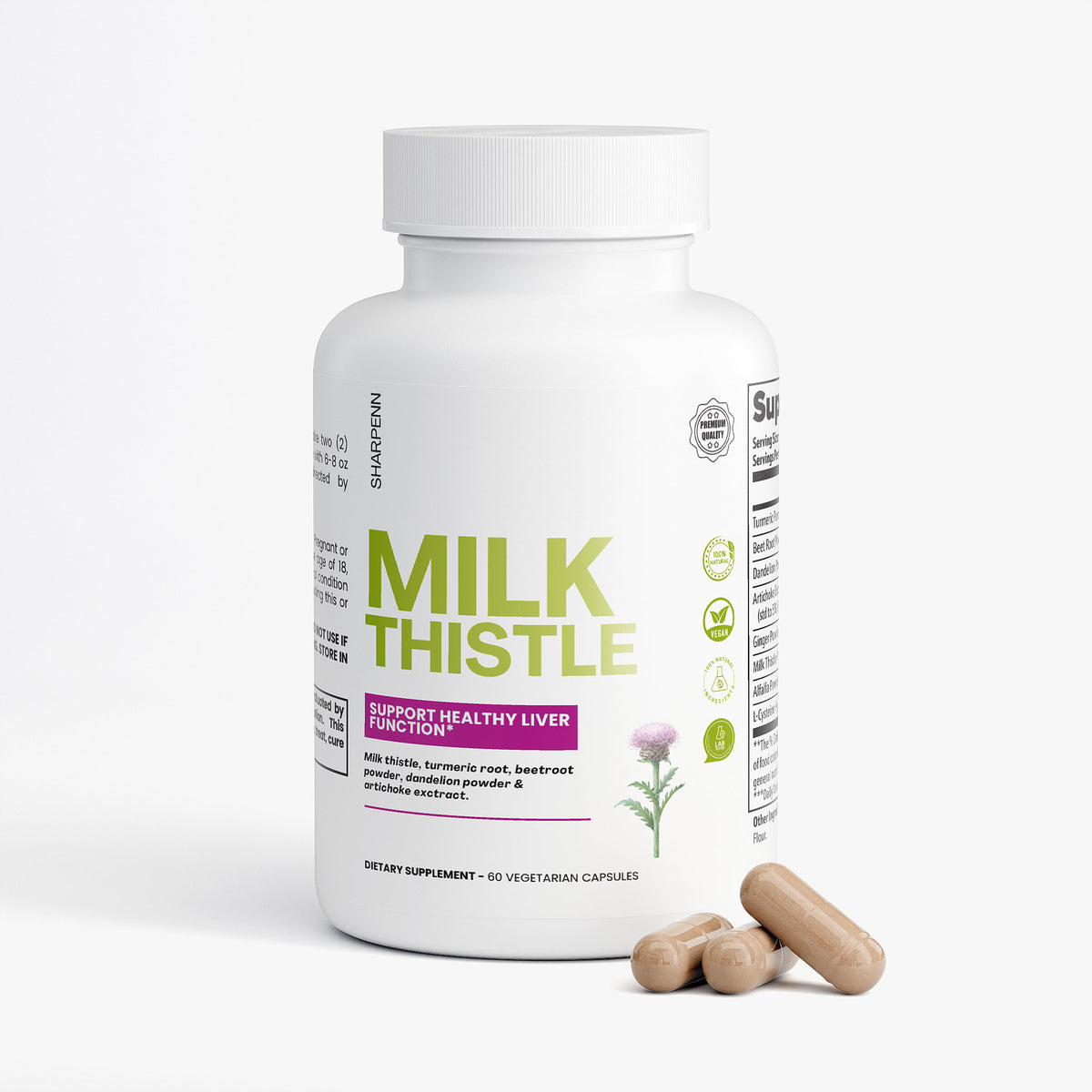 Sharpenn Milk Thistle x3